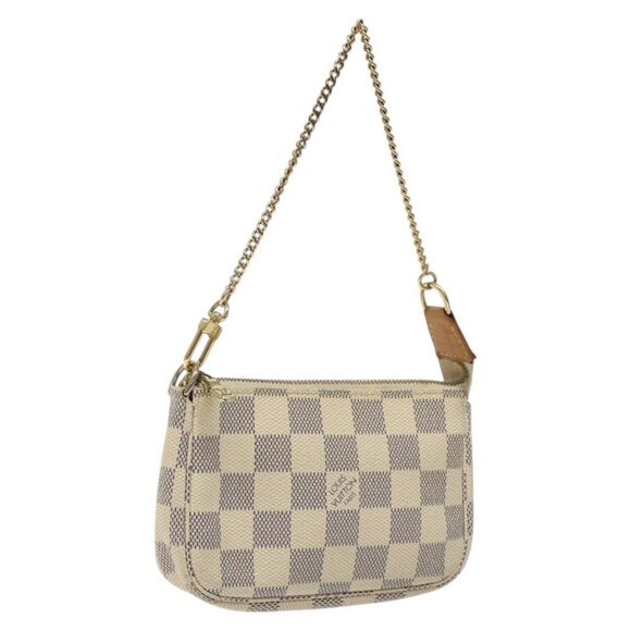 LOUIS VUITTON Damier Azur Mini Pochette Accessoires Pouch - Picture 3 of 16